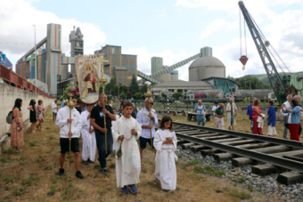 Procesin de la Virgen del Carmen en Mataporquera (2024)