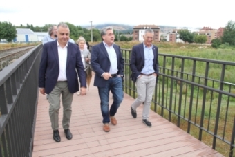 Inauguracin del carril bici entre Reinosa y Matamorosa