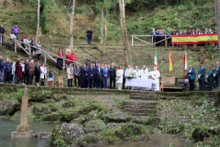 La Guardia Civil honra a la Virgen del Pilar en Fontibre