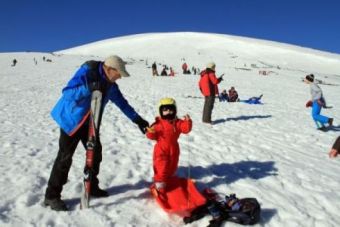 Palombera, lleno por nieve
