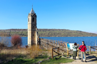 El Embalse del Ebro supera el 70% de su capacidad al inicio de la primavera