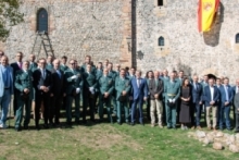 La Guardia Civil honra a su patrona en el Castillo de Argeso