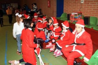 Exhibicin de patinaje en Matamorosa