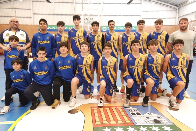 El equipo cadete de baloncesto Campoo de Enmedio gana la Gran Final