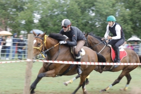 Mercado, bolos, coches cl�sicos y carrera de caballos