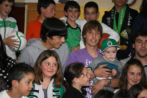 Cuando Sergio Canales visit� el Colegio de Paracuelles con solo 19 a�os