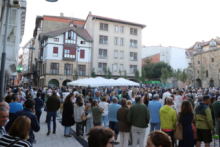 Concentraci�n en Reinosa en apoyo a Ceuta