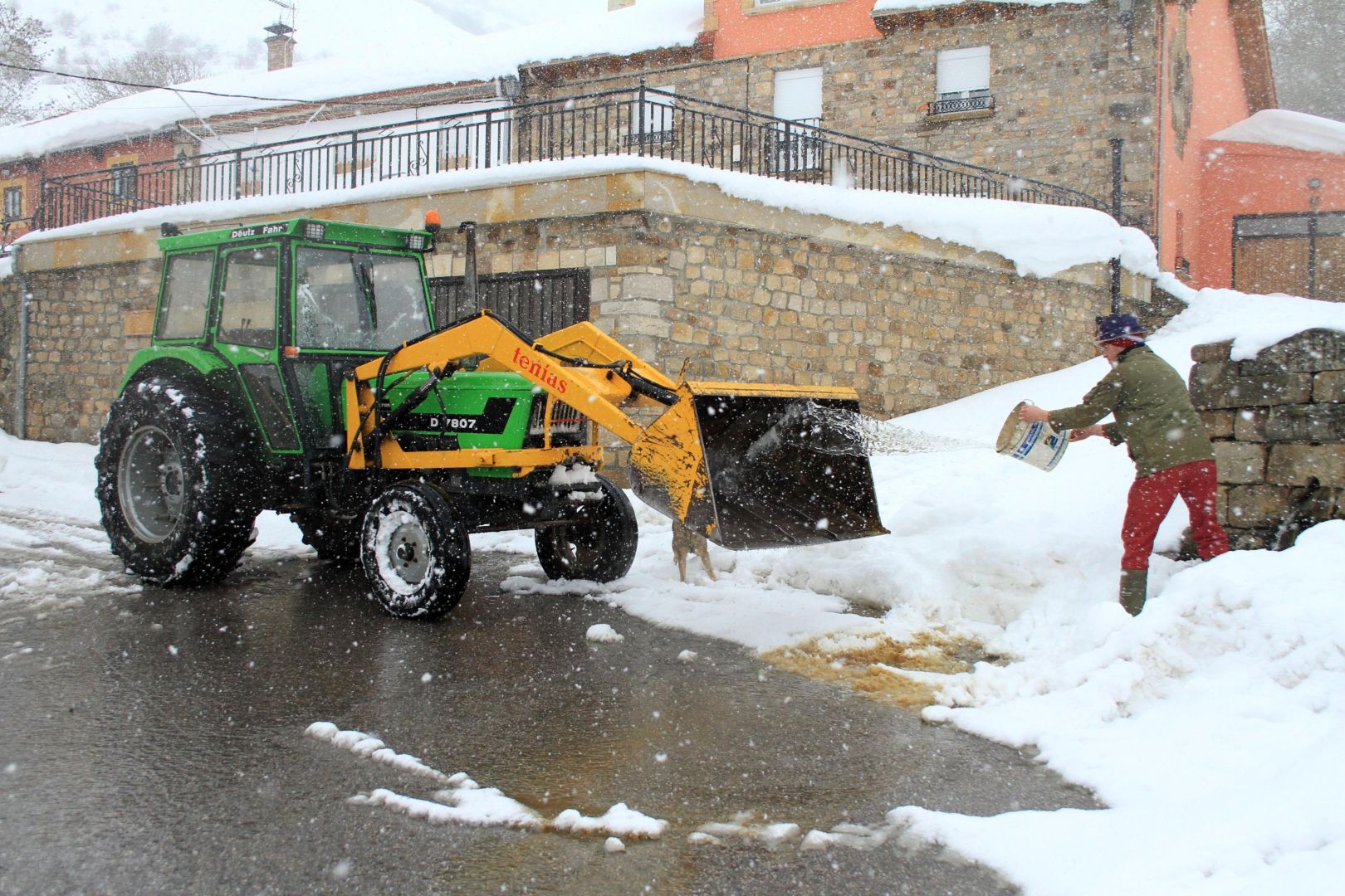 Imagen 1 | Nieve en Reinosa, Fresno del R�o, Aradillos y Fontecha