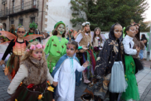 La magia y la mitolog�a llenan las calles de Reinosa con la X Noche Encuentada