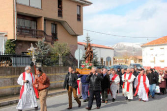 Matamorosa honra a Santa gueda 'La Celliscona'