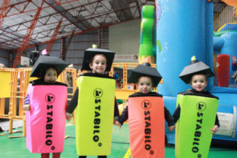 Juegos, colores y disfraces en el Carnaval Infantil de Reinosa