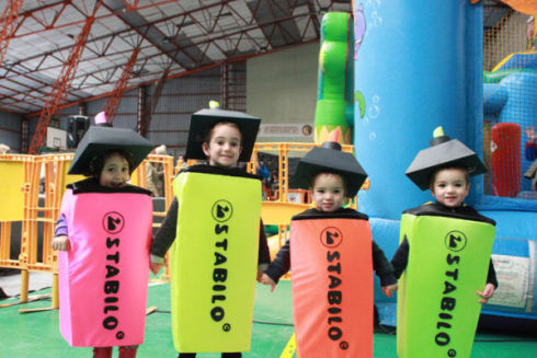Juegos, colores y disfraces en el Carnaval Infantil de Reinosa