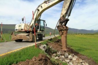 Comienzan las obras en la carretera Matamorosa-Suano