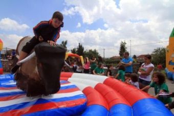 Los nios, protagonistas en Requejo