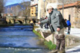 Los r�os campurrianos se llenan de pescadores