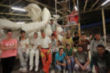 Las carrozas de San Mateo 2014, en proceso de creacin