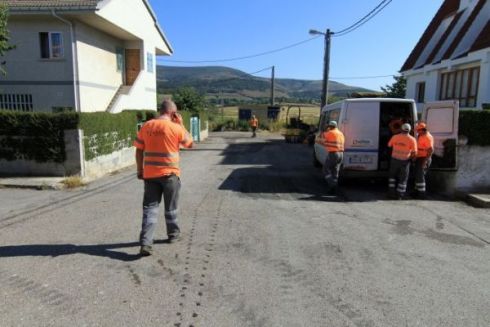 Visita a las obras de Campoo de Enmedio