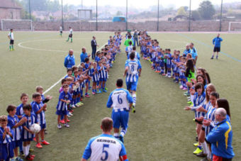 Presentacin de las categoras de ftbol base del CD Naval