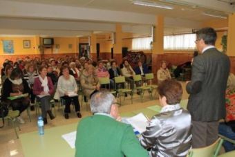 Reunin de las viudas de Cantabria en Matamorosa