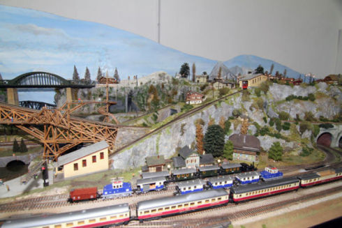 Maqueta de los Amigos del Ferrocarril de Mataporquera
