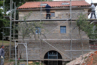 Paso a paso de la rehabilitacin del molino de Orzales