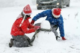 La nieve cubre Campoo