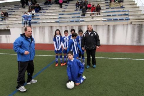 Jornada de ftbol base en Reinosa