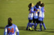Las jugadoras del CD Naval arrebatan a su rival directo el cuarto puesto