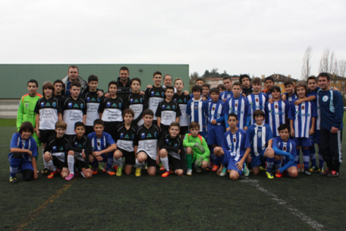 Los infantiles del Naval visitaron Arriondas