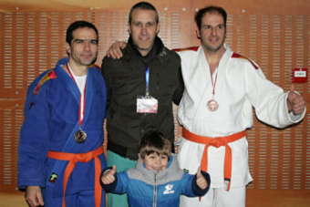 Plata y bronce para los judokas campurrianos en el Campeonato Regional de Kyus