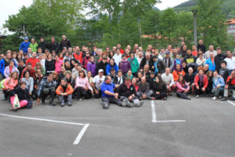 165 campurrianos, en la Ruta del Cares
