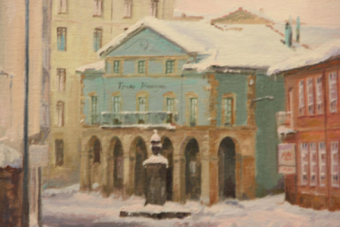 'Nieve', de Alicia Caas (XXVII Curso de pintura)