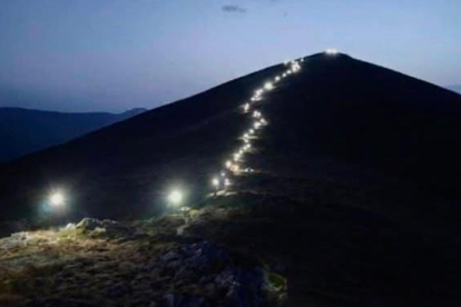 Unas 140 personas coronaron el Liguardi bajo las estrellas