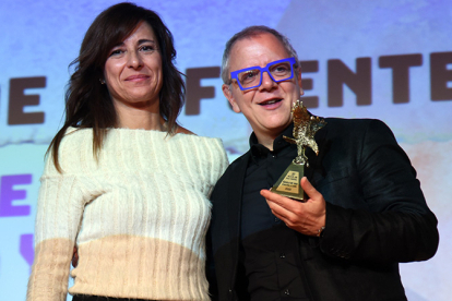 El actor scar de la Fuente recibi el guila de Oro de CyL del Aguilar Film Festival