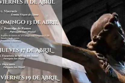 Aguilar de Campoo celebrar tres procesiones en Semana Santa