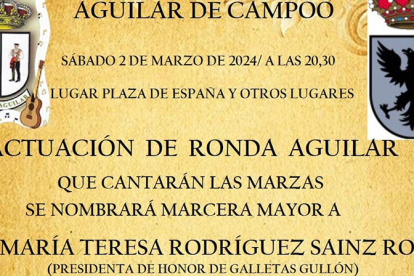 Aguilar de Campoo entonará las Marzas el próximo fin de semana