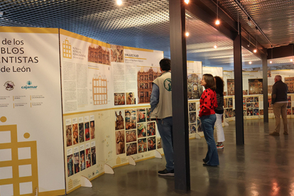 Aguilar de Campoo, �ltima parada de la exposici�n itinerante sobre los retablos renacentistas del Este de Le�n
