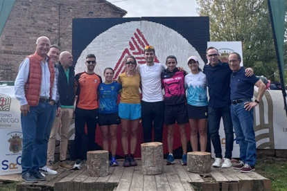 Alberto Escalante y Luc�a Ib��ez se proclaman campeones de la IV Copa Campurriana de Trail