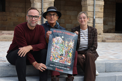 Alberto Gallo ilustra el cartel del Desfile de Carrozas de San Mateo 2026 con un recorrido por su historia