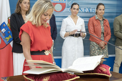 Alejandra Perales toma posesin como nueva secretaria general de la Consejera de Cultura, Turismo y Deporte