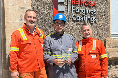 Balbont�n inicia en Reinosa Forgings & Castings una ronda de visitas a las principales empresas de la ciudad