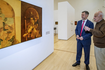 La Biblioteca Central de Cantabria acoge la exposici�n de pintura sobre la obra de Faustino Cuevas