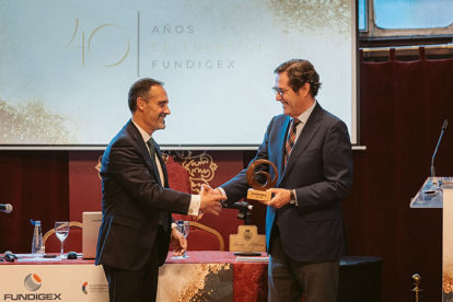 Borja Lambea,CEO de Reinosa Forgings & Castings, reconocido por su labor al frente de la Asociacin Espaola de Exportadores de Fundicin