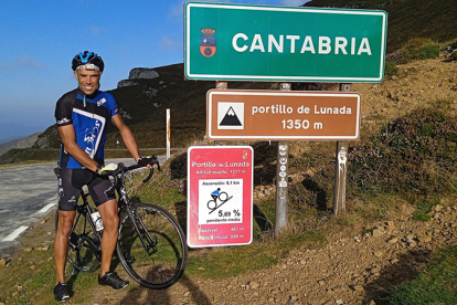 Borja Ortiz afronta desde este jueves un desaf�o extremo: un Doble Everesting en el Angliru con 17.700 metros de desnivel