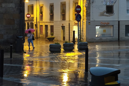 Campoo, en aviso naranja por lluvia