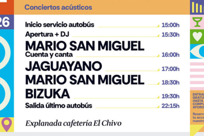 Campoo Estaci�n Sonora ofrecer� una tarde de conciertos ac�sticos en El Chivo para celebrar el ecl�pse