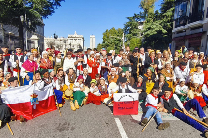 Los campurrianos, protagonistas en la XXXIII Fiesta de la Trashumancia en Madrid