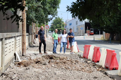 Comienza la renovaci�n integral de la acera de la Avenida Castilla de Reinosa, adjudicada por 778.000 euros