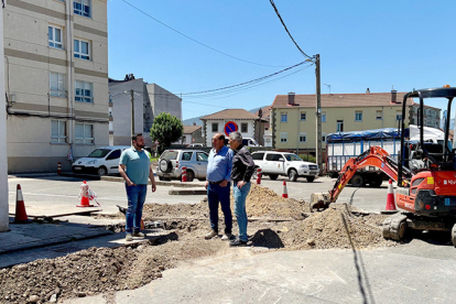 Comienzan las obras de renovacin de la red de agua potable del barrio El Arquillo de Matamorosa