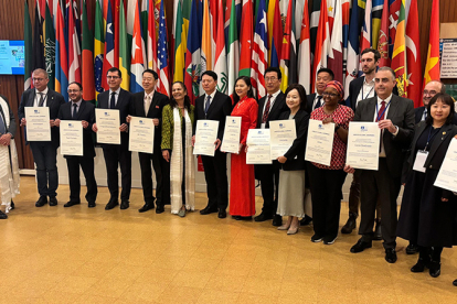 Costa Quebrada recibe en Paris el Certificado como Geoparque Mundial de la UNESCO